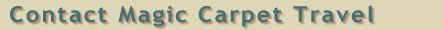Contact Magic Carpet Travel